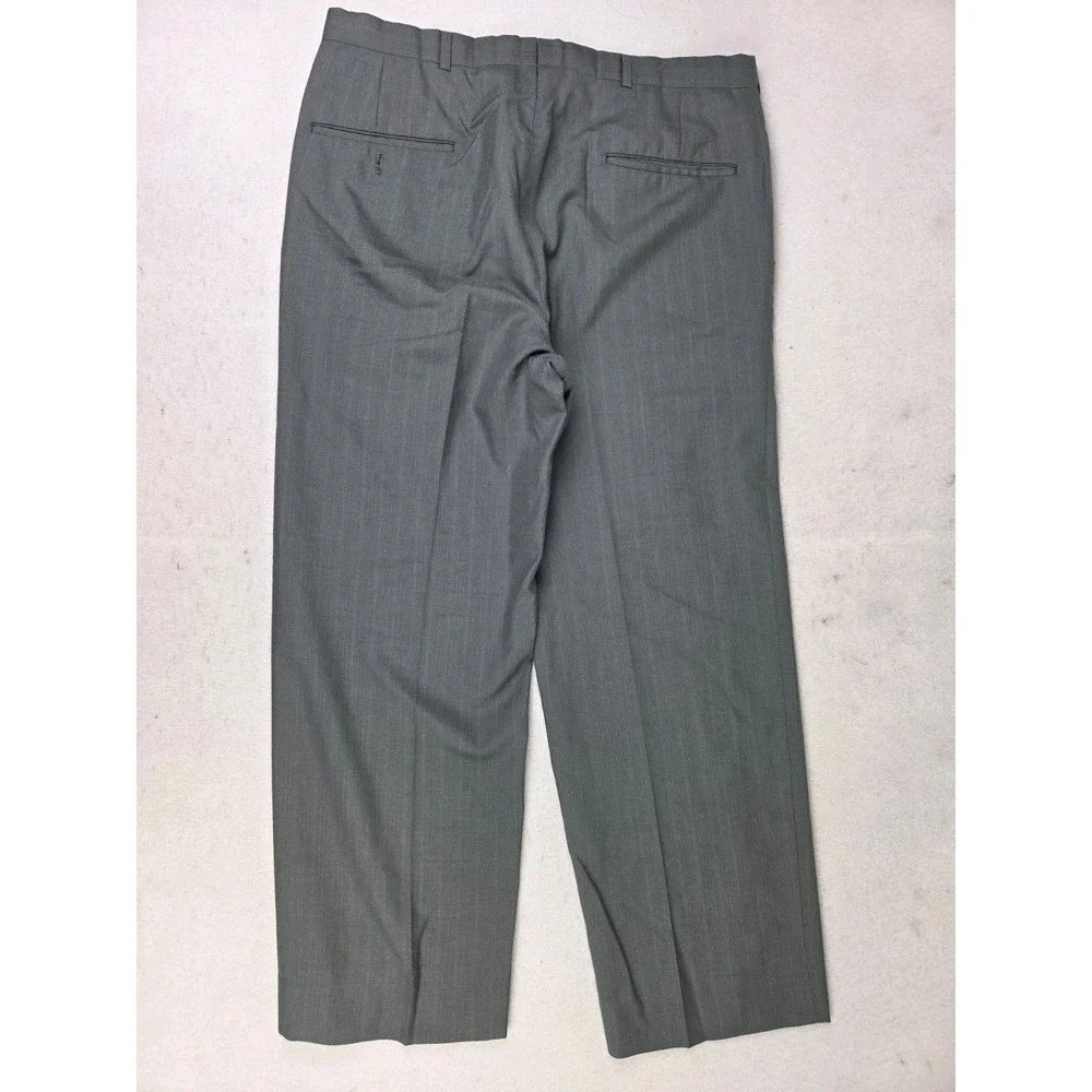 Christian Dior Monsieur 2 Piece Grey Suit Blazer Pants Mens Size Large